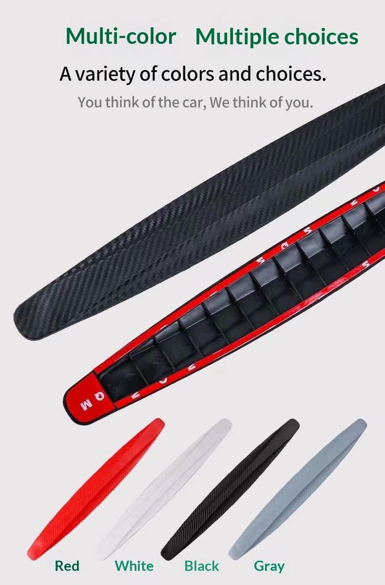Upgraded car bumper anti-collision strip, anti-scratch strip, widened rear trunk, front and rear bumper anti-scratch and anti-scrape strip, thickened