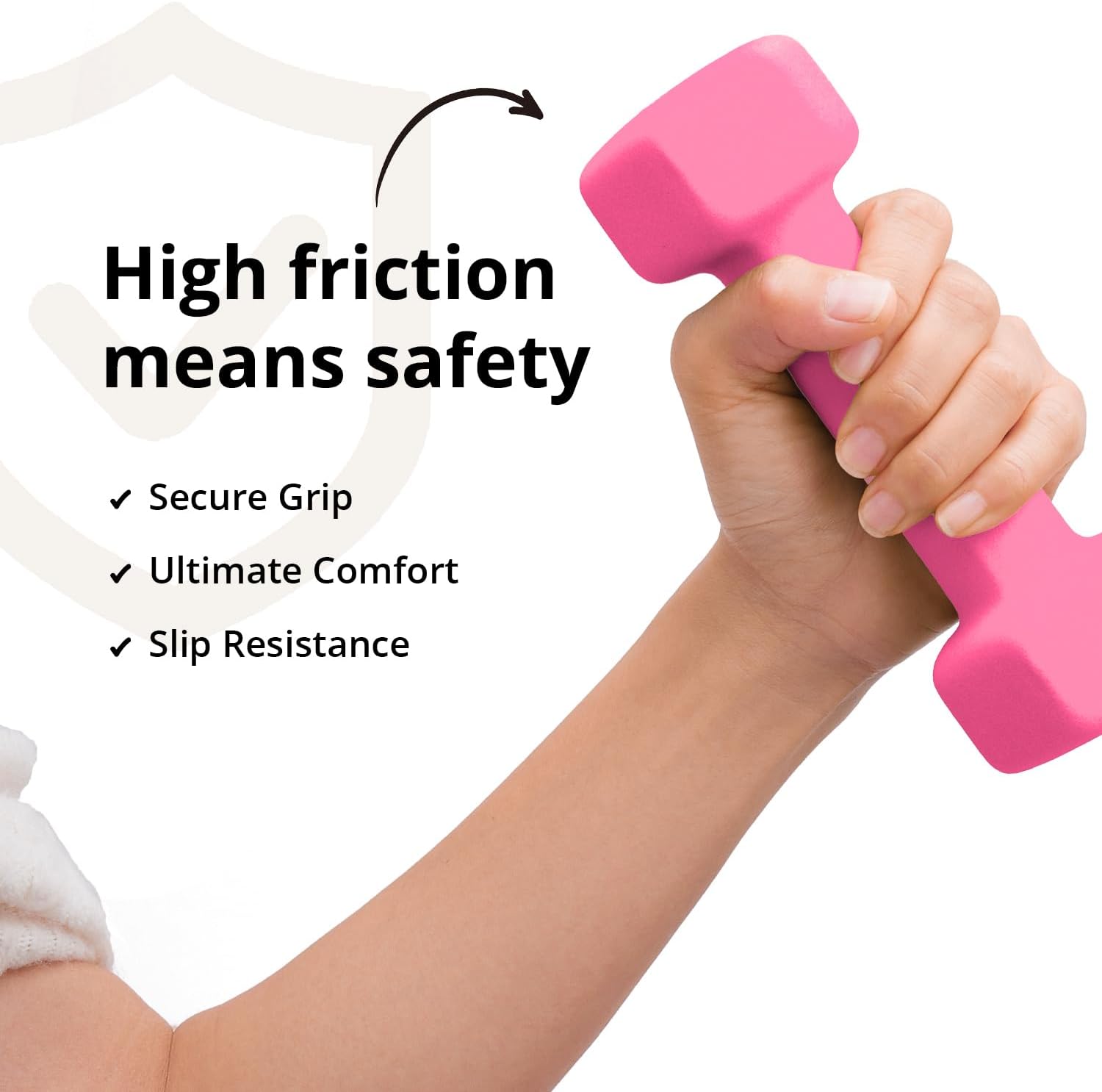 Weights Dumbbells 10 Colors Options Compatible with Set of 2 Neoprene Dumbbells Set,1-15 LB, Anti-Slip, Anti-roll, Hex Shape