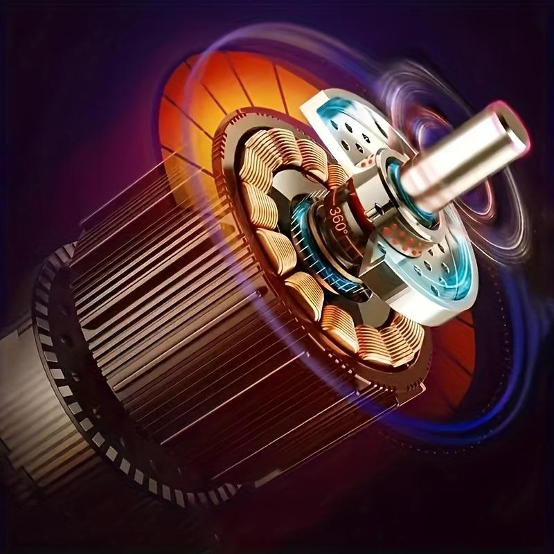 Deep Tissue Electric Massager | 1200mAh Battery | USB Fast Charging | 8 Massage Heads | Full Body Relief for Head, Neck, Arms & Legs | Perfect Gift for Men & Women