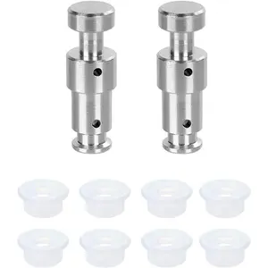 2 Pack Float Valve for Instant Pot with 8 Silicone Caps for Instant Pot Duo 3, 5, 6 QT, Duo Plus 3, 6 QT, Ultra 3, 6, 8 QT Replacement Float Valve
