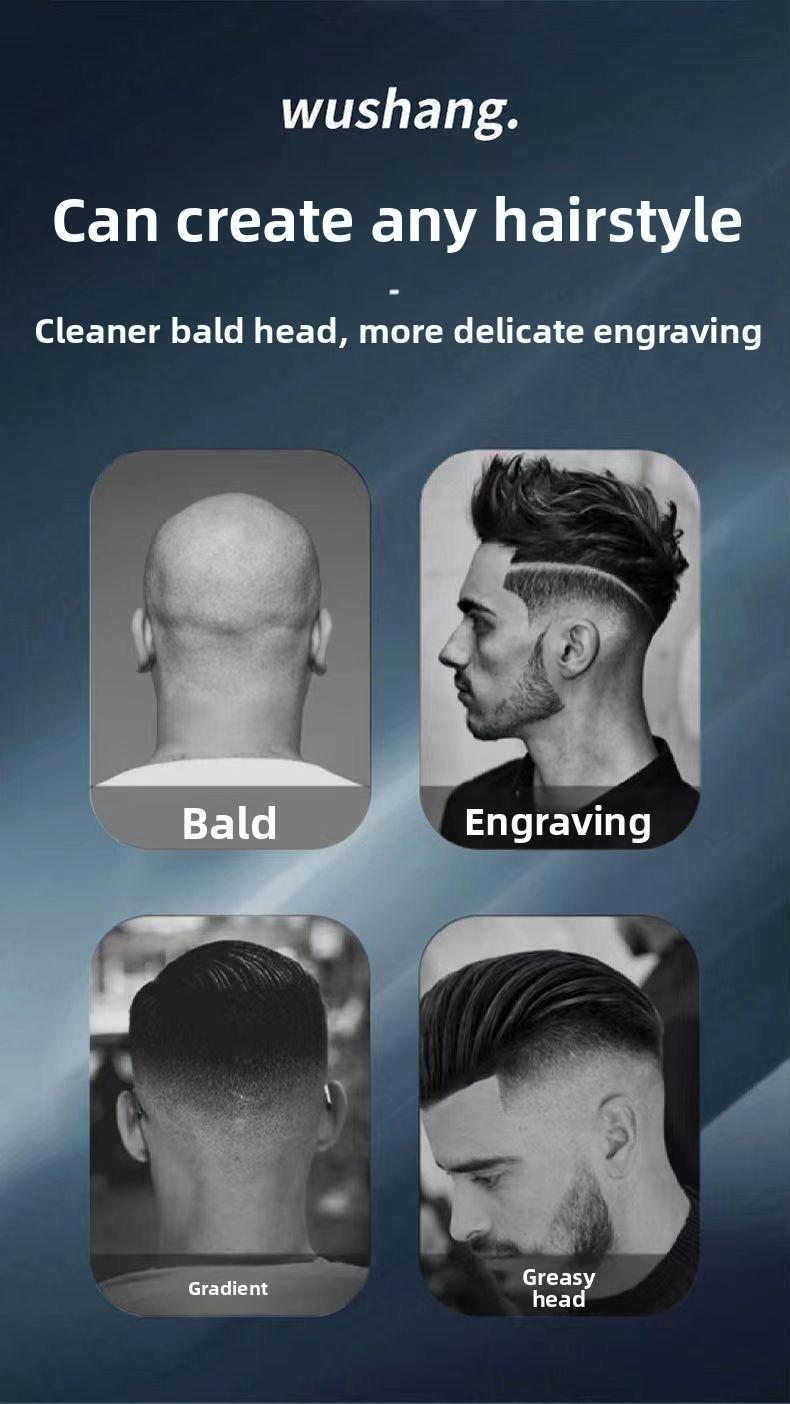 Hair clipper, electric trimmer, hair shaving machine, home-use hair clipper, professional salon-grade, rechargeable, cordless