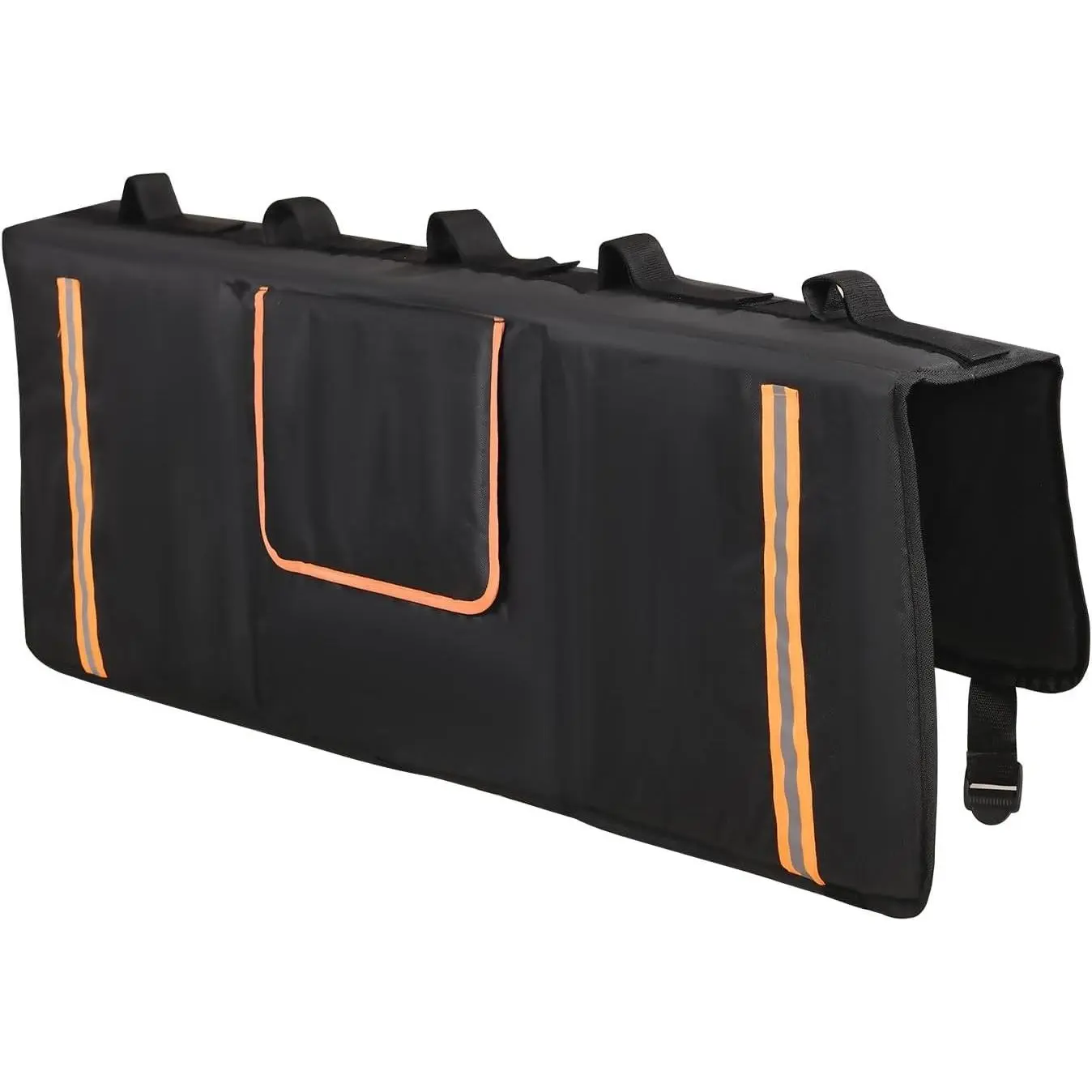 Truck Bike Tailgate Pad, Tailgate Pad for Mountain Bike Truck Tailgate Pad with Tool Pocket, Bike Tailgate Protection Pad for Trucks, 52 Inch Tailgate Cover for Bikes