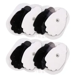 7.5x4.5cm EMS Electrode Pads Replacement Self Adhesive Gel Stickers for TENS Acupuncture Digital Therapy Machine Pain Relief Electrodes Reusable Electrostimulator Accessories