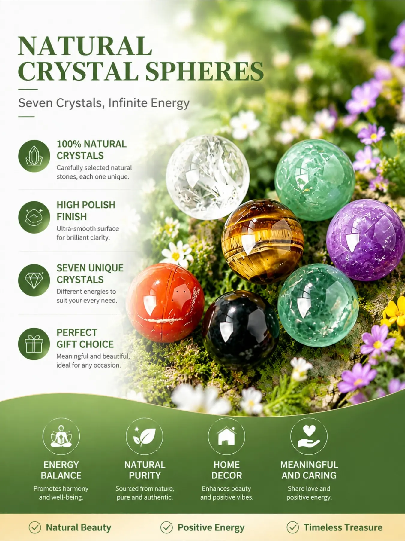 7pcs Natural Gemstone Wheel Yoga Quartz Mineral Specimen, DIY Christmas Advent Calendar, Handmade Jewelry Accessories, Various Crystals, Natural Crystal Pieces, Natural Crystal Set, Crystal Decorative Stones, Gemstones and Crystals