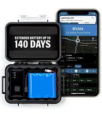 Lightning GPS GL300 Car Tracker Device for Vehicles w/Magnetic Case  Hidden GPS Tracker for Fleet Security, Long Range Vehicle Tracking, Discreet, Ideal for Cars and Trailers, Subscription Required