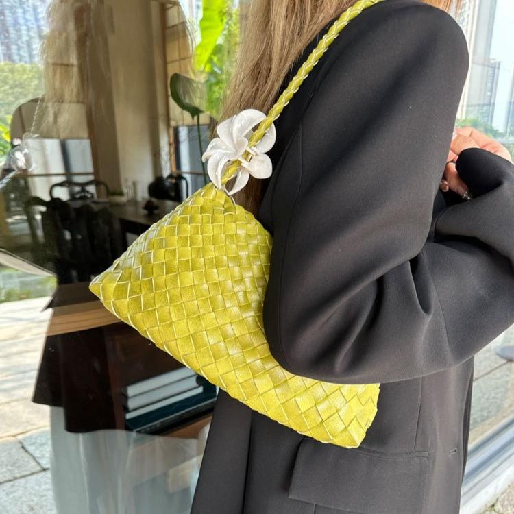 MLS6253 Hand-woven Underarm Bags for Women 2025 New Retro Portable Shoulder Bags Big and Small Bags