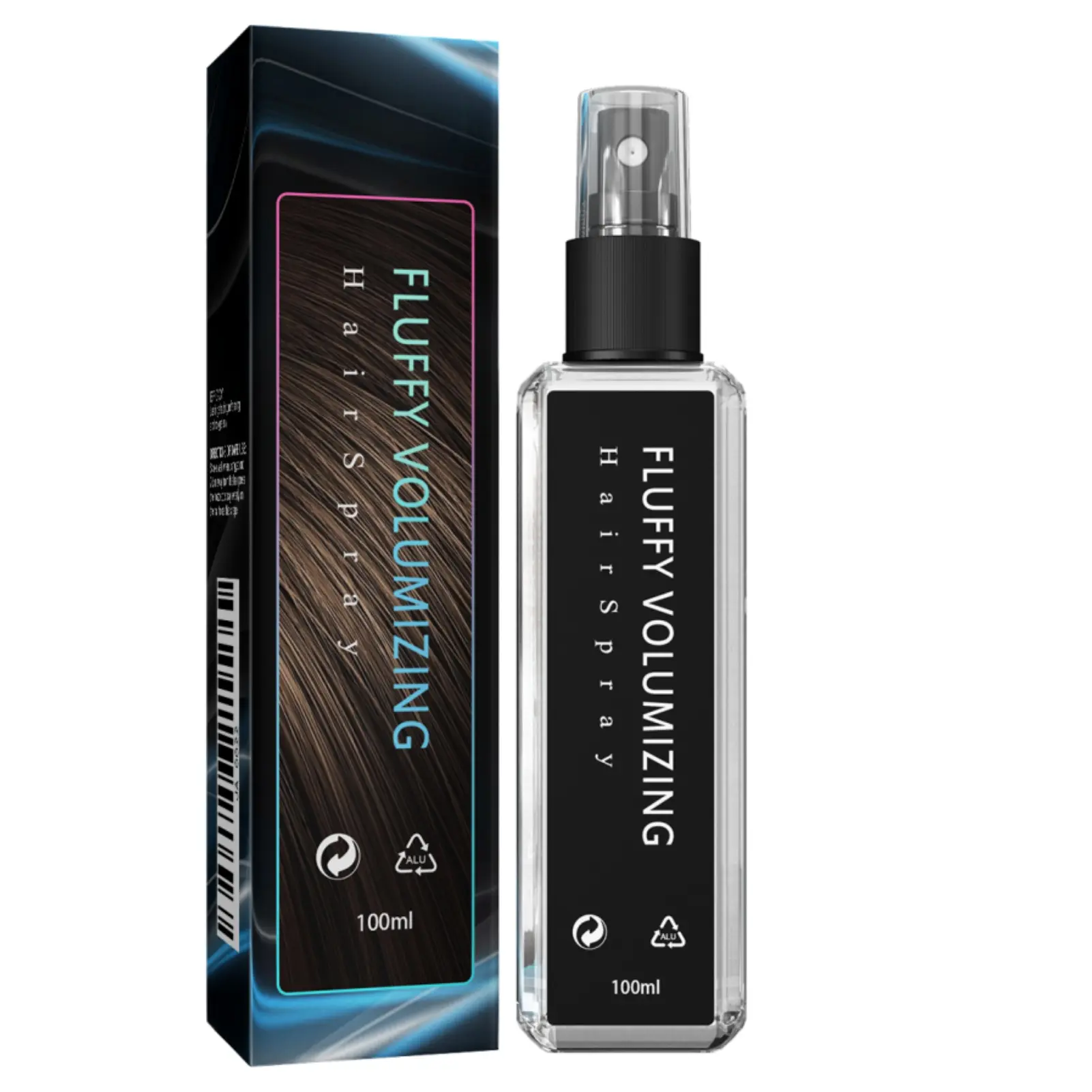 100ml Instntaeous Fluffy Volumizing Hair Spray, Lightweight Fluffy Styling Spray
