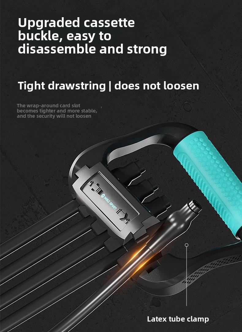 Mikela resistance trainer, latex chest expander, men's fitness multifunctional elastic rope, women's arm strength trainer for home use