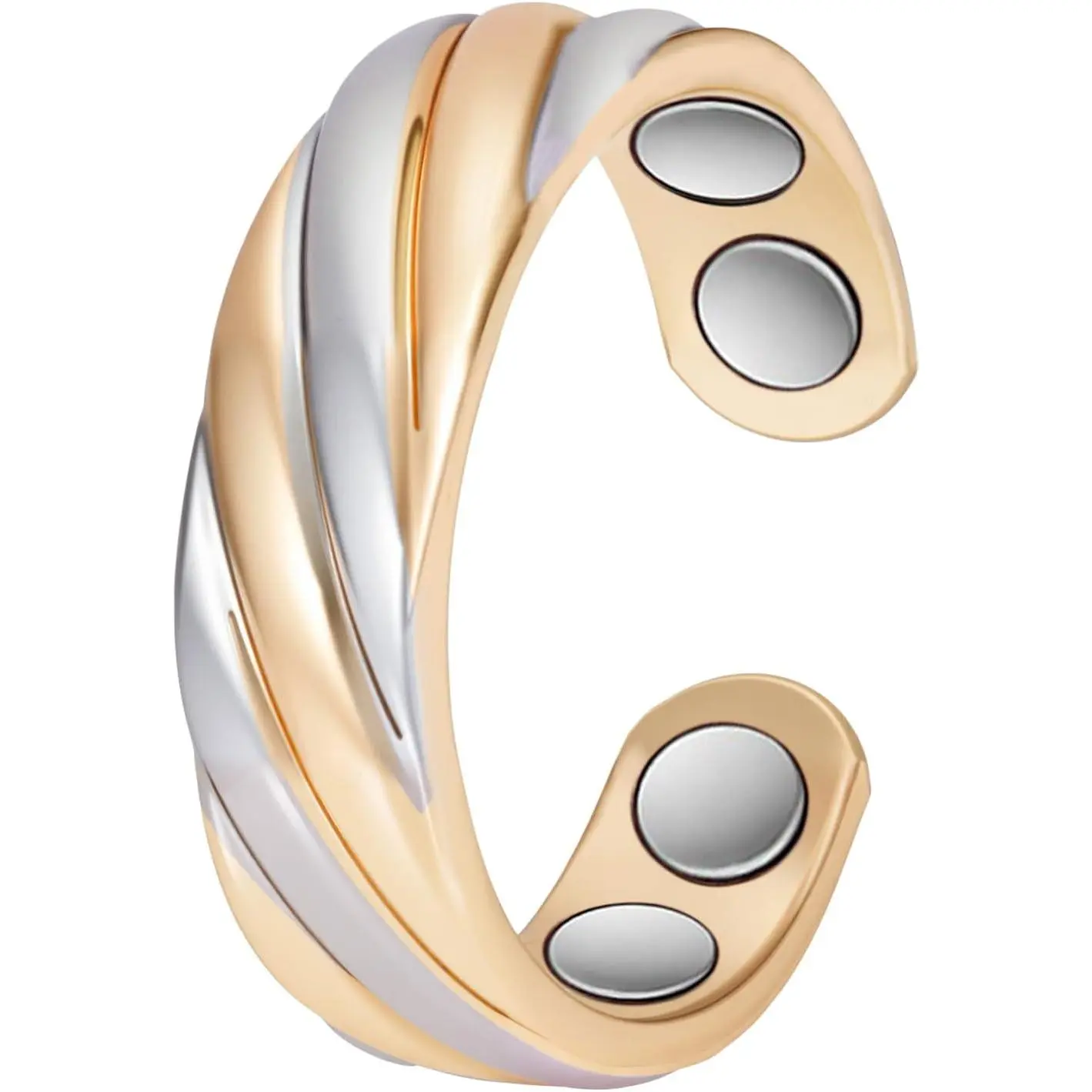 Baby & Maternity Pure Copper Adjustable Magnetic Closure Female Ring - Daily Wear, All Seasons Baby Costume Jewelry