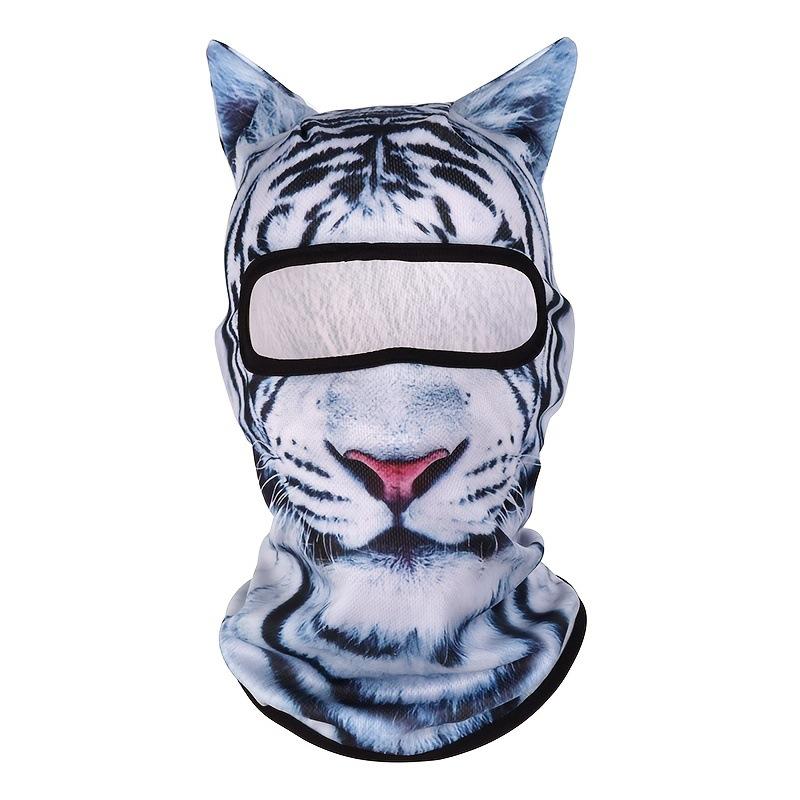Outdoor sunscreen mask sports cycling face protection neck dust protection animal pattern funny mask