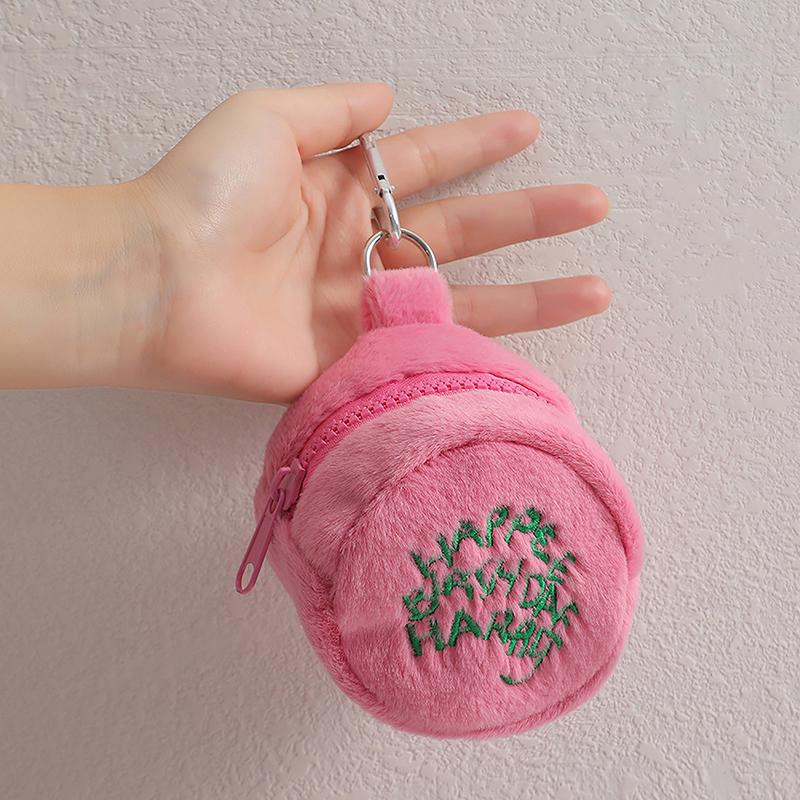Pink Mini Coin Potters Purse Earphone Cord Storage Bag Kawaii Spot Cute Plush Harries Portable Purse Coin Pouch Cake Bag Pink Mini Coin Potters Purse Earphone Cord Storage Bag Kawaii Spot Cute Plush Harries Portable Purse Coin Pouch Cake Bag