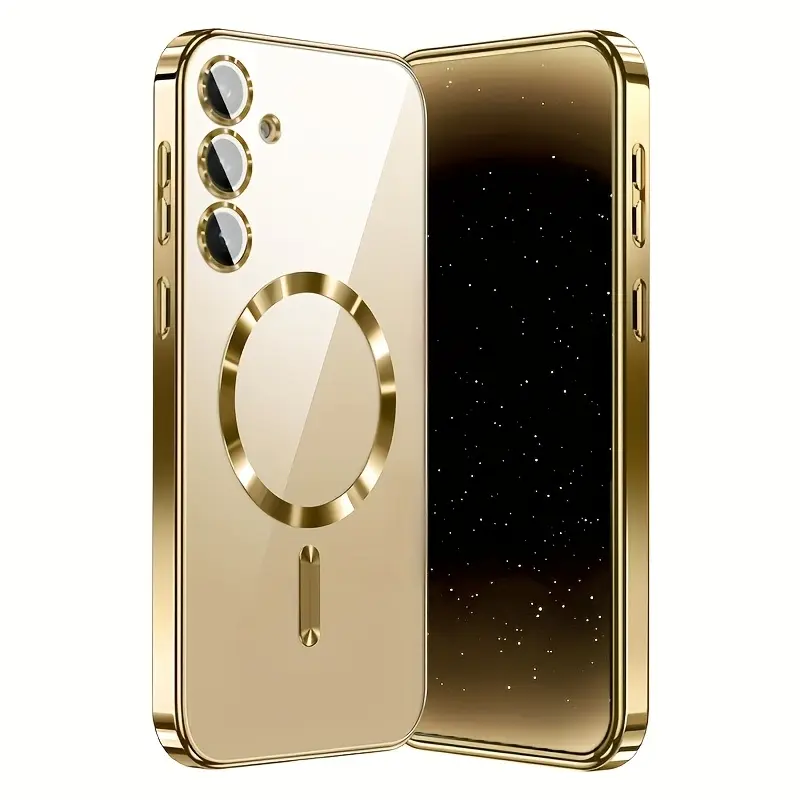 Magnetic Case Designed for Samsung Models, Including A57, A37, A17, A07, A56, A36, A26, A16, A55, A35, A25, A15, A06, A05S, And Others. It Supports Wireless Charging And Features a Camera Lens Cutout, Making It a Thoughtful Christmas Present