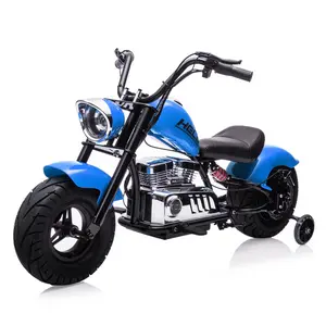 36v Off-Road Electric Dirt Bike for Teens, 350W Off-Road Motorcycle with Spring Suspension, Speed up to 16.5 MPH, Lights & Music, Ideal for Teens 14+, Blue