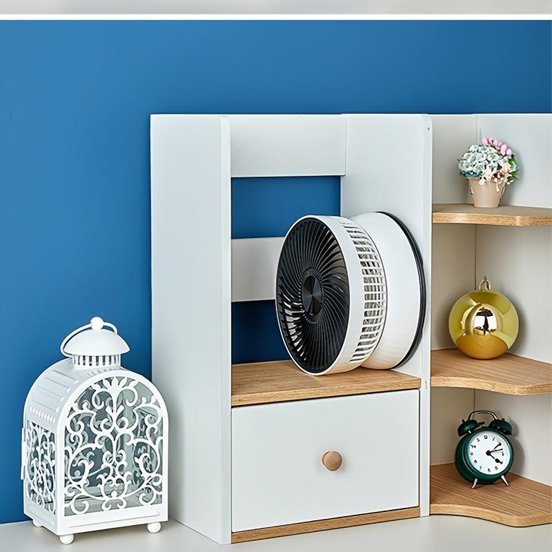 Portable Foldable USB Rechargeable Multifunctional Cooling Fan with 3 Speed Settings, Adjustable Height and Remote Control, Ideal for Office Home and Camping, Adjustable Speeds Fan