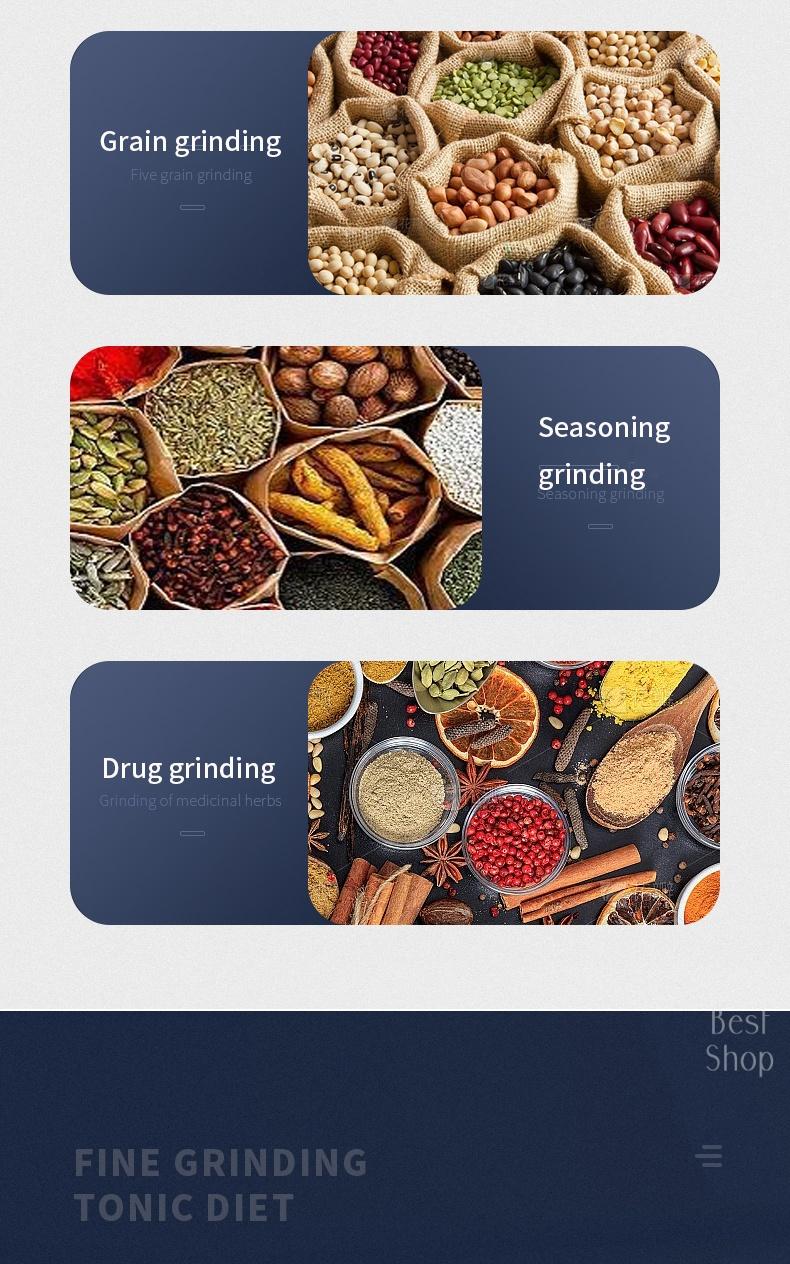 300W Electric Coffee Grinder for Fast Grinding—Perfect for Beans, Spices, Nuts & More. Compact and Portable, This Ultra-fine Powder Grinder Doubles As A Food Processor and Mixer for All Your Kitchen Needs. Multi-Function Grinding Tlools