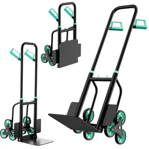 Gaomon-Heavy-Duty Stair Climbing Dolly, 440 LBS Hand Truck for Stairs with 6 Climbing Wheels, Stair Dolly with Telescoping Handle
