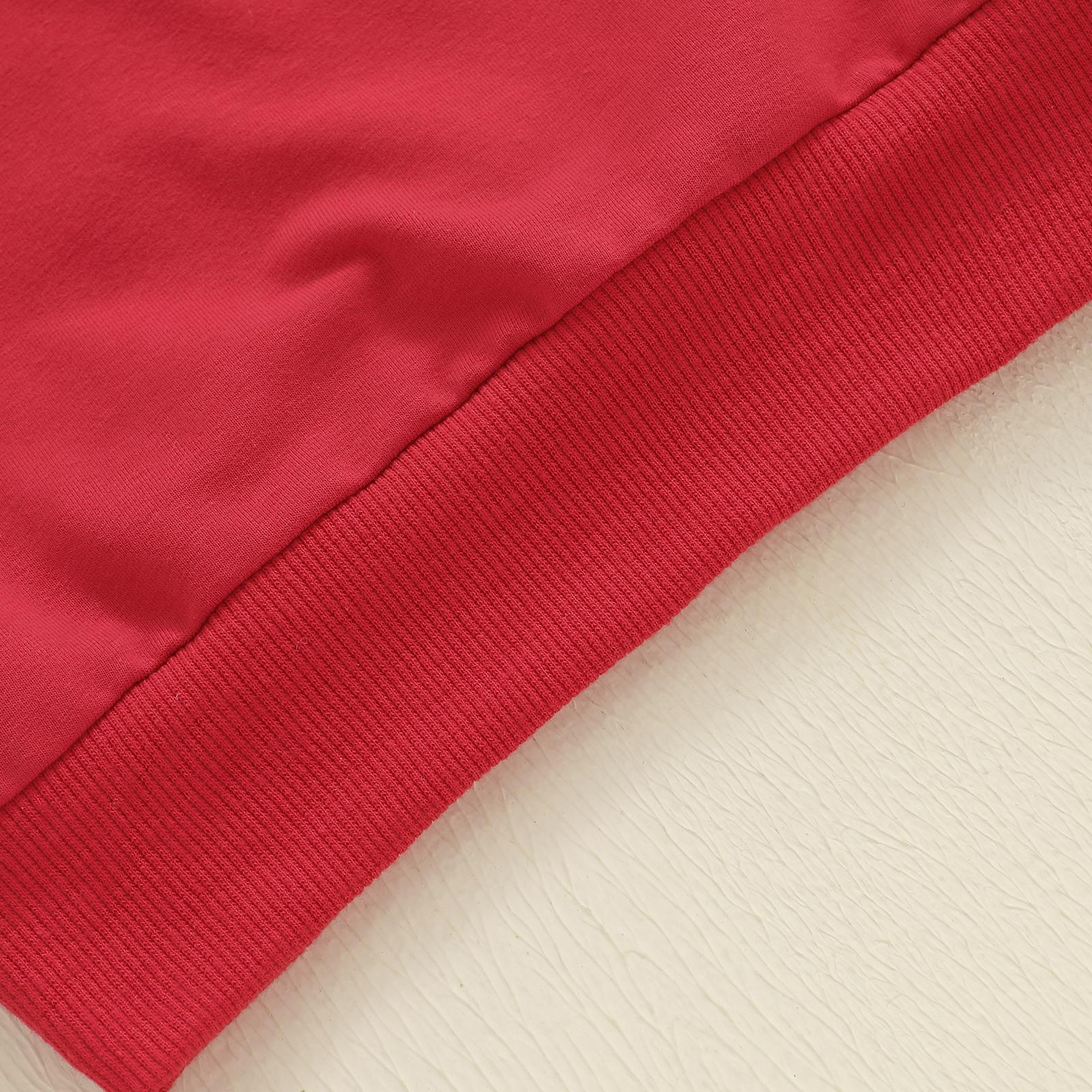 Baby Boy Christmas Sweatshirt Gingerbread Man Embroidery Long Sleeve Lapel Zip Front Pullover Tops 6M-4Y