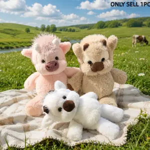 Cross-border bestseller: high-quality running cow plush toy, natural countryside farm style, soft and comfortable sofa cushion, perfect Valentine’s Day, anniversary gift, Mother’s Day gift, Children’s Day gift, birthday gift for your loved one.