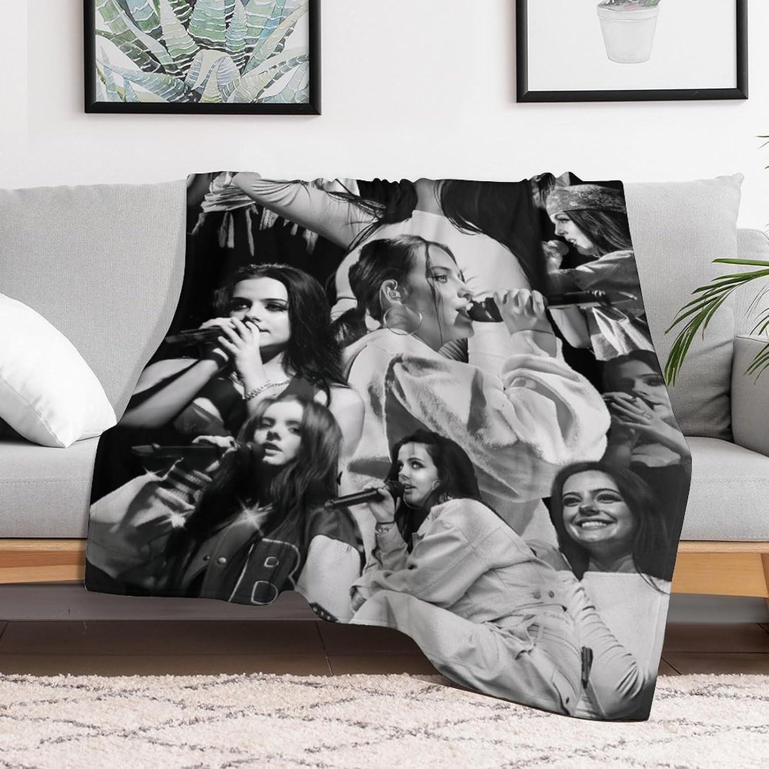 Jessie Murph Music Blanket Soft Cozy Leisure Warm Bed Blanket for Couch & Bedroom, Flannel & Fleece Throw Blankets, Trendy, Aesthetic, Cool, Ideal Gift for Music Fans & Pop Lovers, Birthday, Holiday