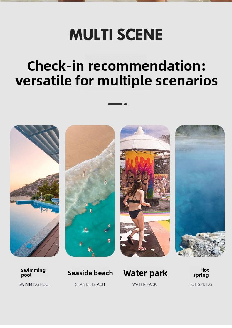 Men's 2-Piece Rash Guard Set - UPF 50+ Quick-Dry Swim Shirt & Shorts, Water Sports Outfit for Surfing, Snorkeling & Beach Wetsuit Long