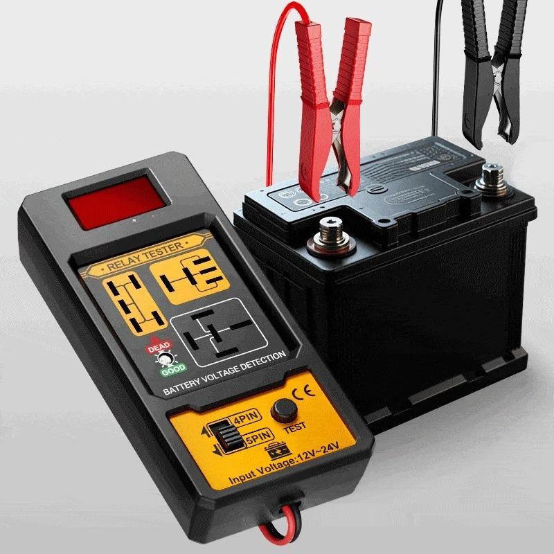 Car Relay Tester Voltage Tester  Universal 11-25V Automotive Car Battery Check LED Indicator Light Relay Diagnostic Restorer Kit Truck