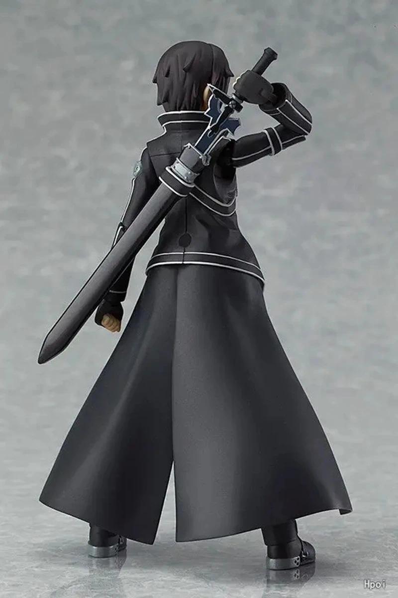 Sword Art Online Kirito Kirigaya Kazuto And Asuna Yuuki Anime Figure Standing Model PVC Detachable Collectible Desktop Ornament