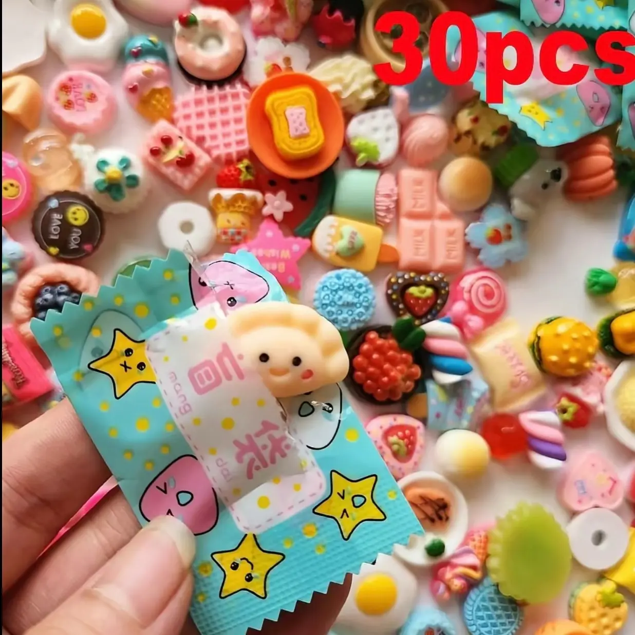 30 Piece Mini Resin Blind Box Set, Creative Desktop Decor Models, Surprise Gift Idea, Home Decoration Statues, Fun Collectible Items, Blind Pack