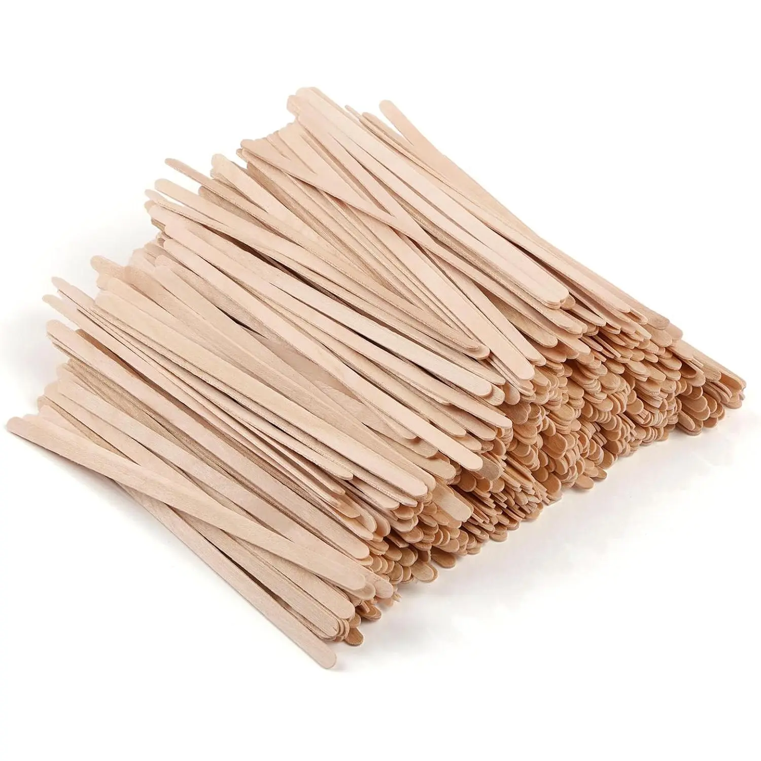 700 Pcs Natural Wooden Coffee Stirrers, 5.5" Disposable Stir Sticks, Ideal for Coffee Bars and Parties, Smooth Splinter-Free Birch wood Stirrer for Tea and Beverages (5.5")