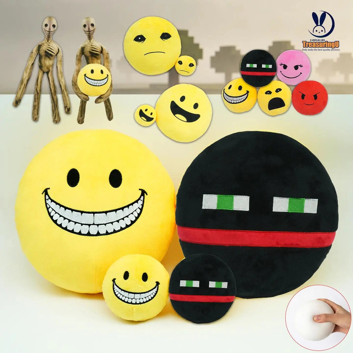 TreasuringU New Verity Arg Plush Toys Falsity Game Stuffed Dolls Mini Ball Plushie Pillow Children Birthday Gifts