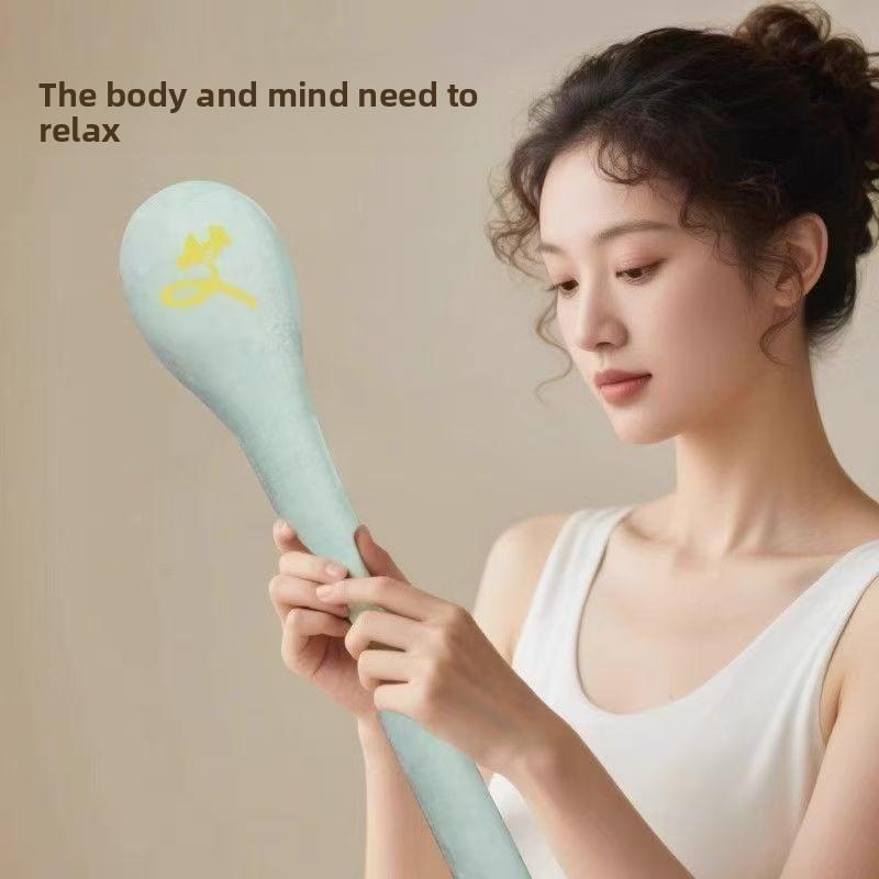 Meridian massage stick, health care tapping device, back and shoulder massager, moxa massage hammer, traditional Chinese medicine meridian stick for unblocking meridians