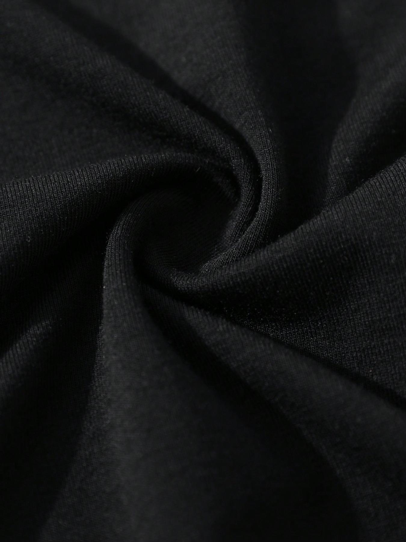 Unisex Graphic Tee, Casual Letter Print Drop Shoulder Half Sleeve Round Neck T-Shirt , Fashion Women's Top for Daily Wear