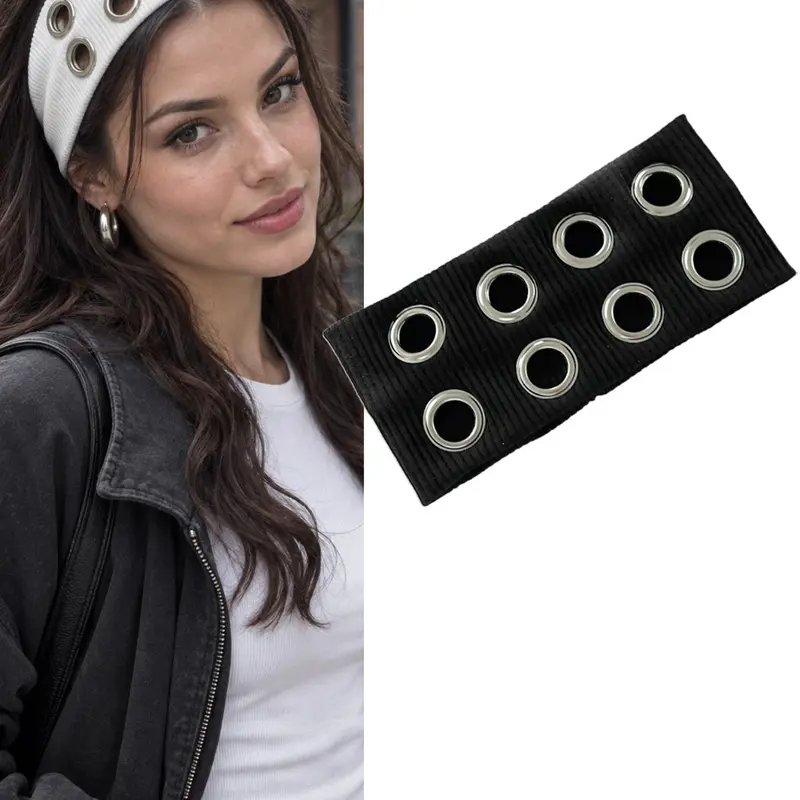 Women's Elegant Multi-Color Metal Headband, Chic Headbands, No Slip Headbands, Non Slip Headband, Secure Anti-Slip Hair Tie, Soft Fabric, Unique Design, Perfect for Daily, Parties, Travel, Non Slip Hairbands