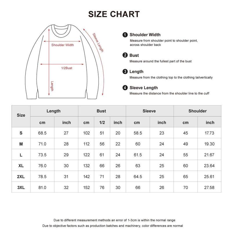 Realm Nine Unisex 100% Cotton Long Sleeve Sweatshirt Sparkly Rhinestone Graphic Top Oversized Streetwear Pullover Casual Outfit Plus Size Women's T-Shirt