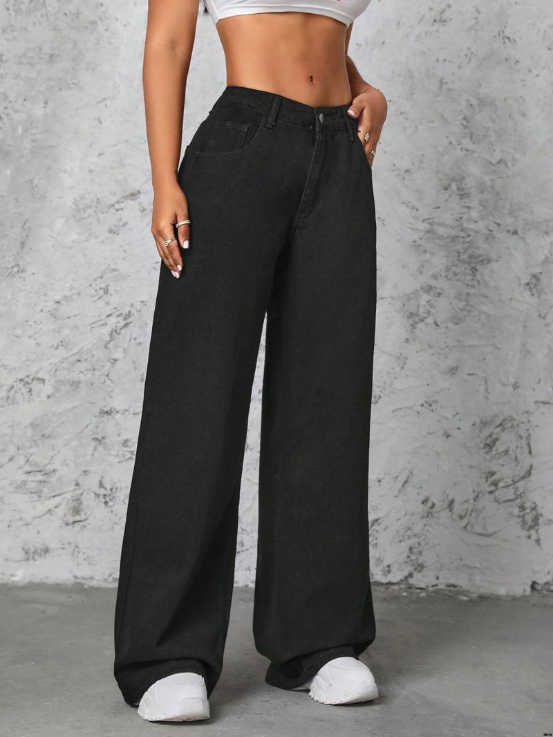 Jeans wide leg women SHEIN
