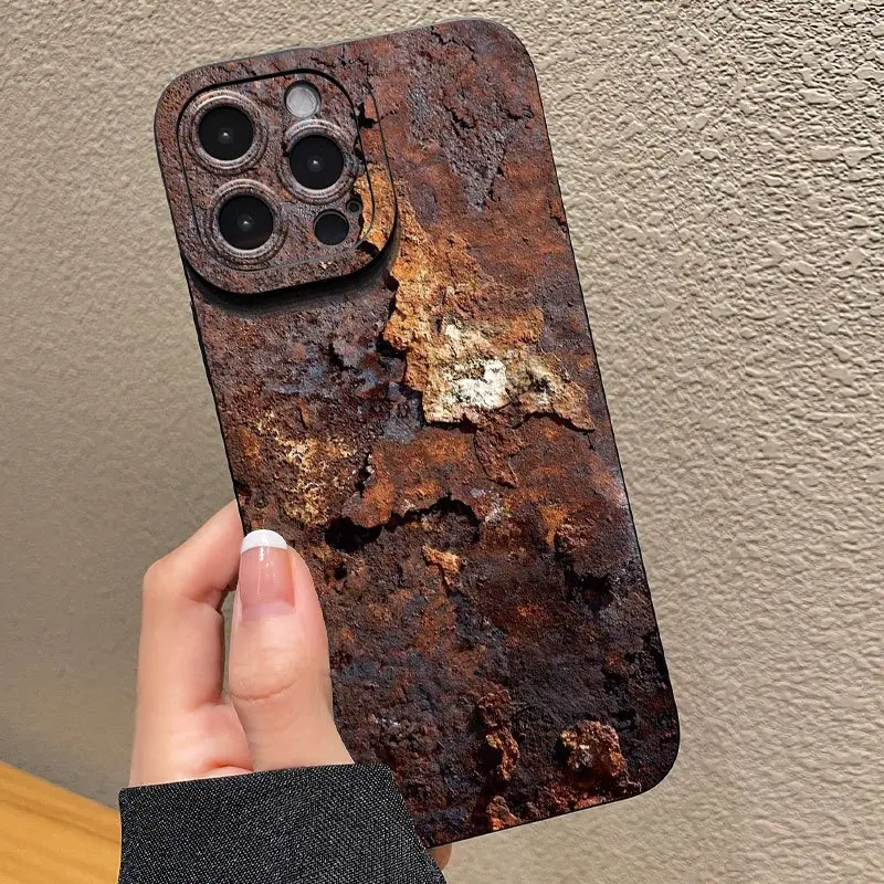 Rusty Iron Texture Phone Case by CasePop