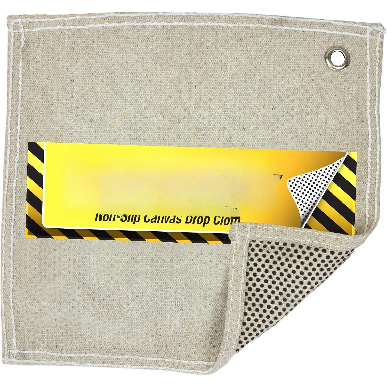 8 oz Canvas Safety Drop Cloth, 8' x 10',