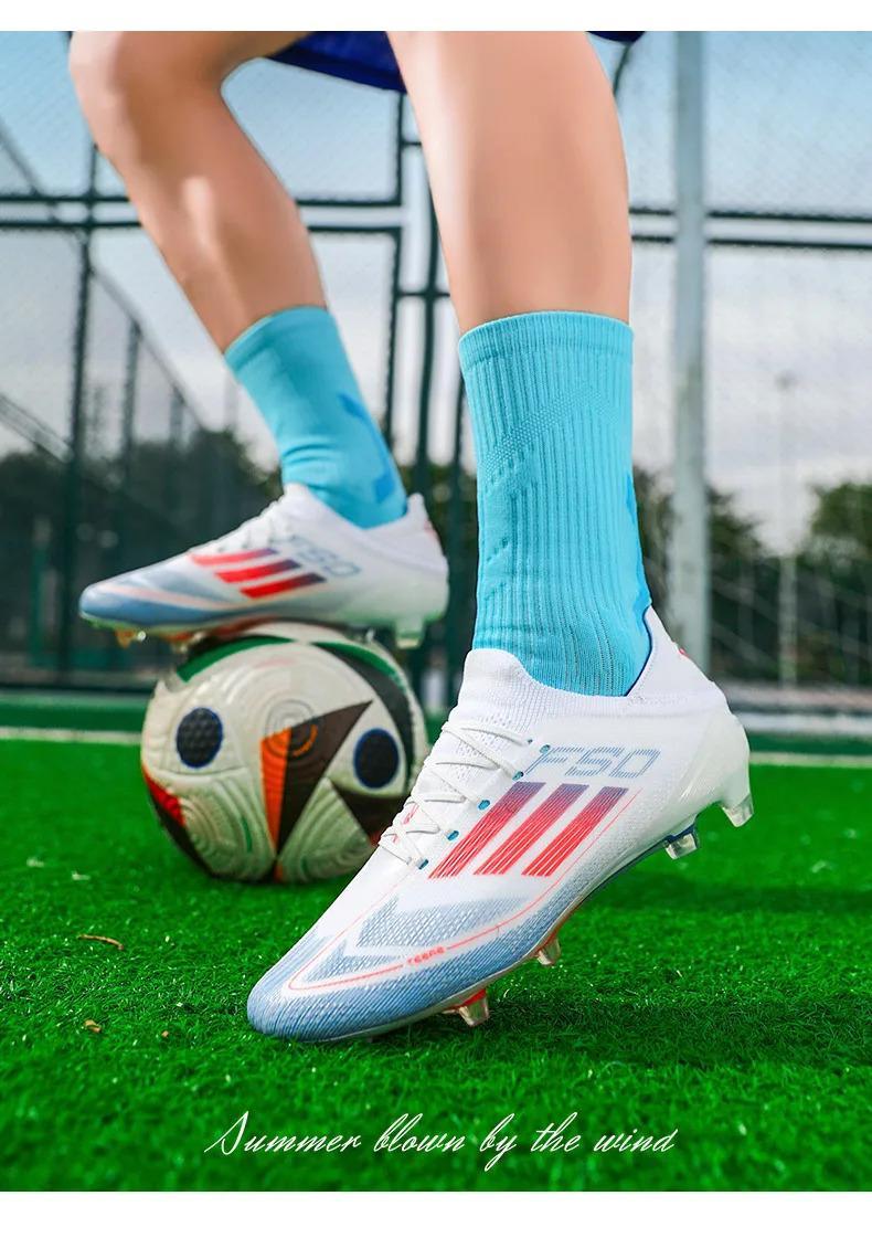 Men TF/FG Football Field Boots Futsal Non Slip Society Cleats Soccer Shoes Comfortable Ultralight Professional Football Shoes