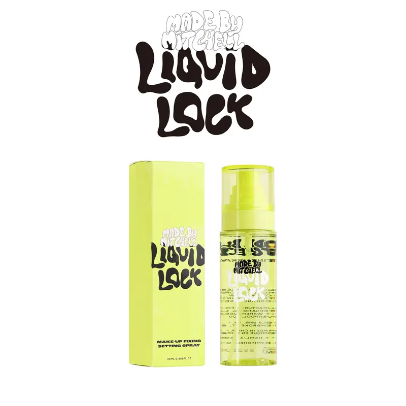 LIQUID LOCK Hydrating Makeup, Makeup Fixing Spray, Made by Mitchell