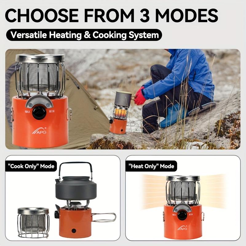 Portable 9000 BTU Propane Radiant Heater for Garages, Construction Sites, Sports & Outdoor Camping Hiking Camp Kitchen, Metal Durable Unit with Gas Regulator, Heats Up to 250 Sq. Ft