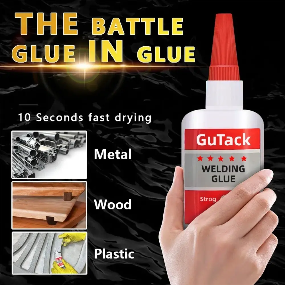 50ML Fast-Drying Strong Adhesive, Multi-Use Glue for Metal, Plastic, Ceramic, Rubber, Leather, Wood, Toys, DIY Crafts, Viscose Liquid Form