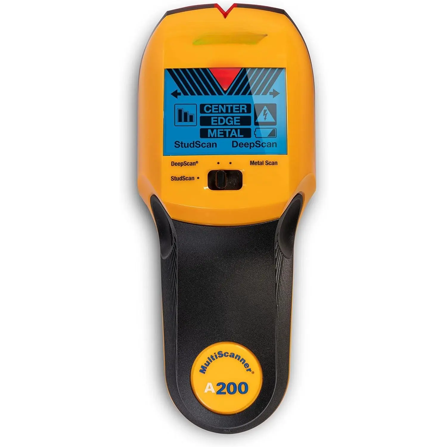 ® MultiScanner™ A200 Stud Finder with Metal & Live Wire Detection | Find  and metal studs, detect metal objects and live AC wires before drilling with visual SpotLite® guidance