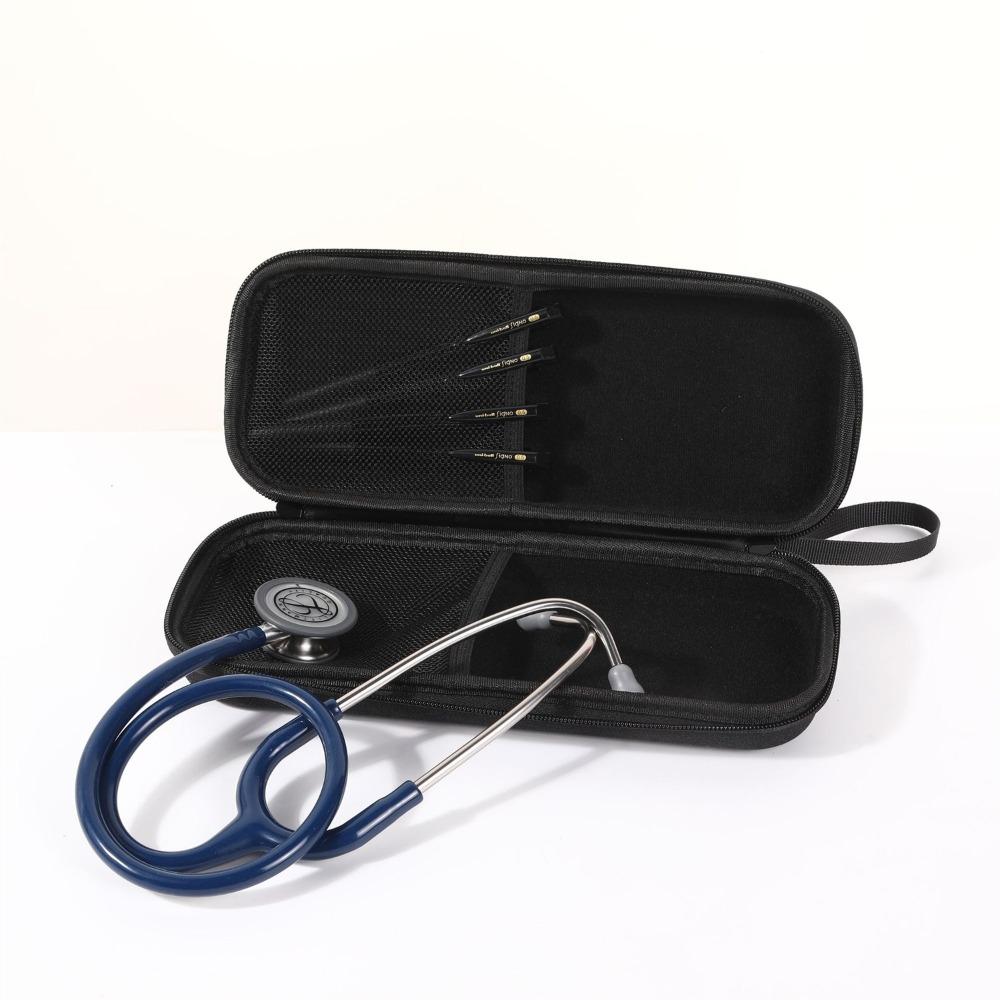 Heartbeat Line Pattern Stethoscope Storage Case, 1 Count Dust-proof Stethoscope Carry Bag, Durable Lightweight Organizer, Travel Carry Bag for Medical Diagnosis Accessories, Organiser