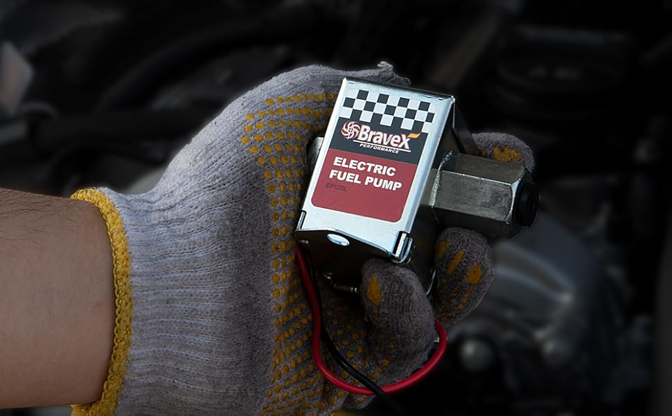 Fuel Pump - Inline fuel pump Low Pressure HEP-02A (2.5-4 PSI), 12V Fuel pump Fuel Pump 12v for Carburetor Lawn Mower Transfer Pump Fuel Pump - Inline fuel pump Low Pressure HEP-02A (2.5-4 PSI), 12V Fuel pump Fuel Pump 12v for Carburetor Lawn Mower Transfer Pump