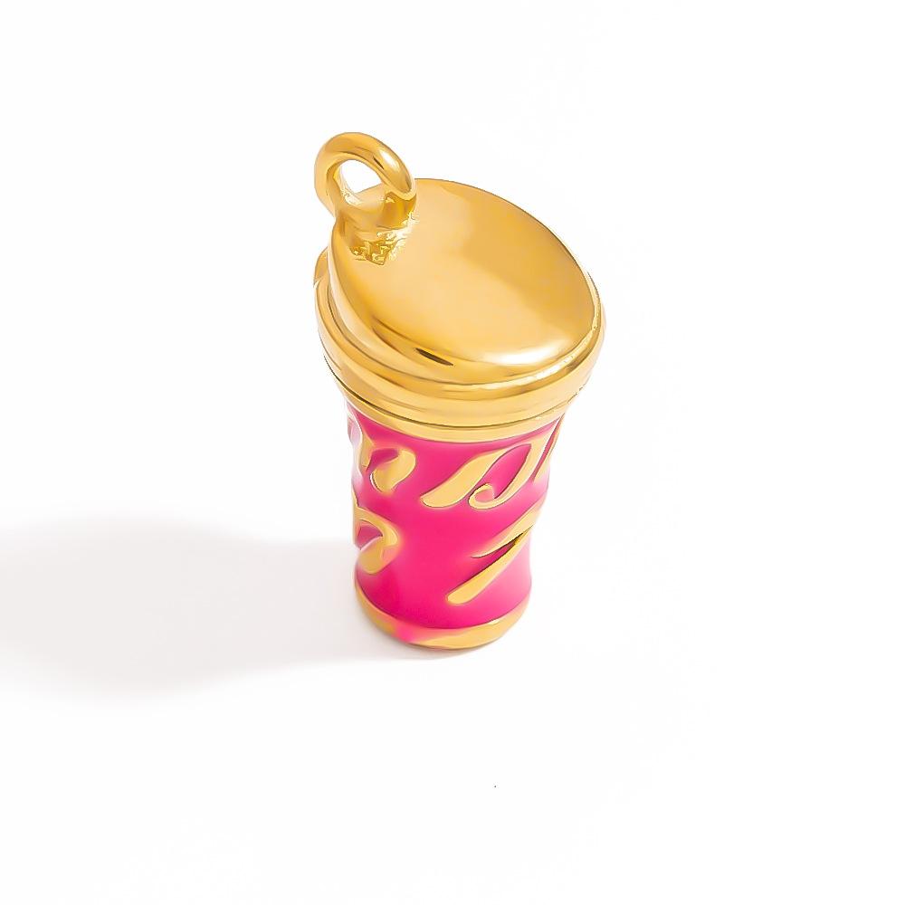 Titanium steel DIY jewelry accessories, stainless steel necklaces, bracelets, pendants, 18K gold pendants, accessories, and ornaments