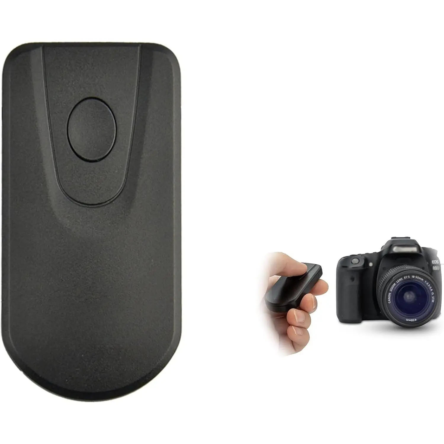 Shutter Release Remote for   T7i T6i T6s T5i T4i  R5 R6 7D Mark II 6D Mark II 5D Mark IV III II 5DS 90D 77D 80D 70D 60D M6 M5 M3 Replaces  RC-1/RC-6 Remote