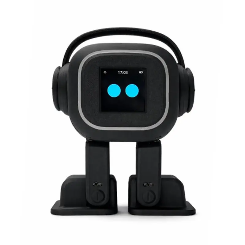 EMO Robot AI Companion Smart Interactive Toy with Voice Chat Emotional Support Dancing Function Multiple Color Options Cute Futuristic Design Desktop Decor for Bedroom Office Study Perfect Gift for Tech Enthusiasts Students and Loved Ones