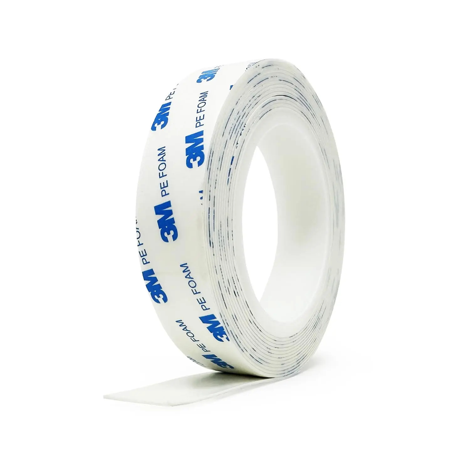 White Double Sided Mounting  Tape,  1600T Heavy Duty Adhesive, 1 inch x 15