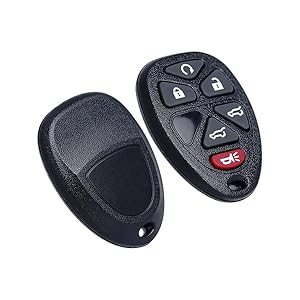 Fob Replacement Fits for Chevy Tahoe Suburban GMC Yukon/Yukon XL Cadillac Escalade ESV/EXT 2007 2008 2009 2010 2011 2012 2013 2014 Entry Start Control 22951510