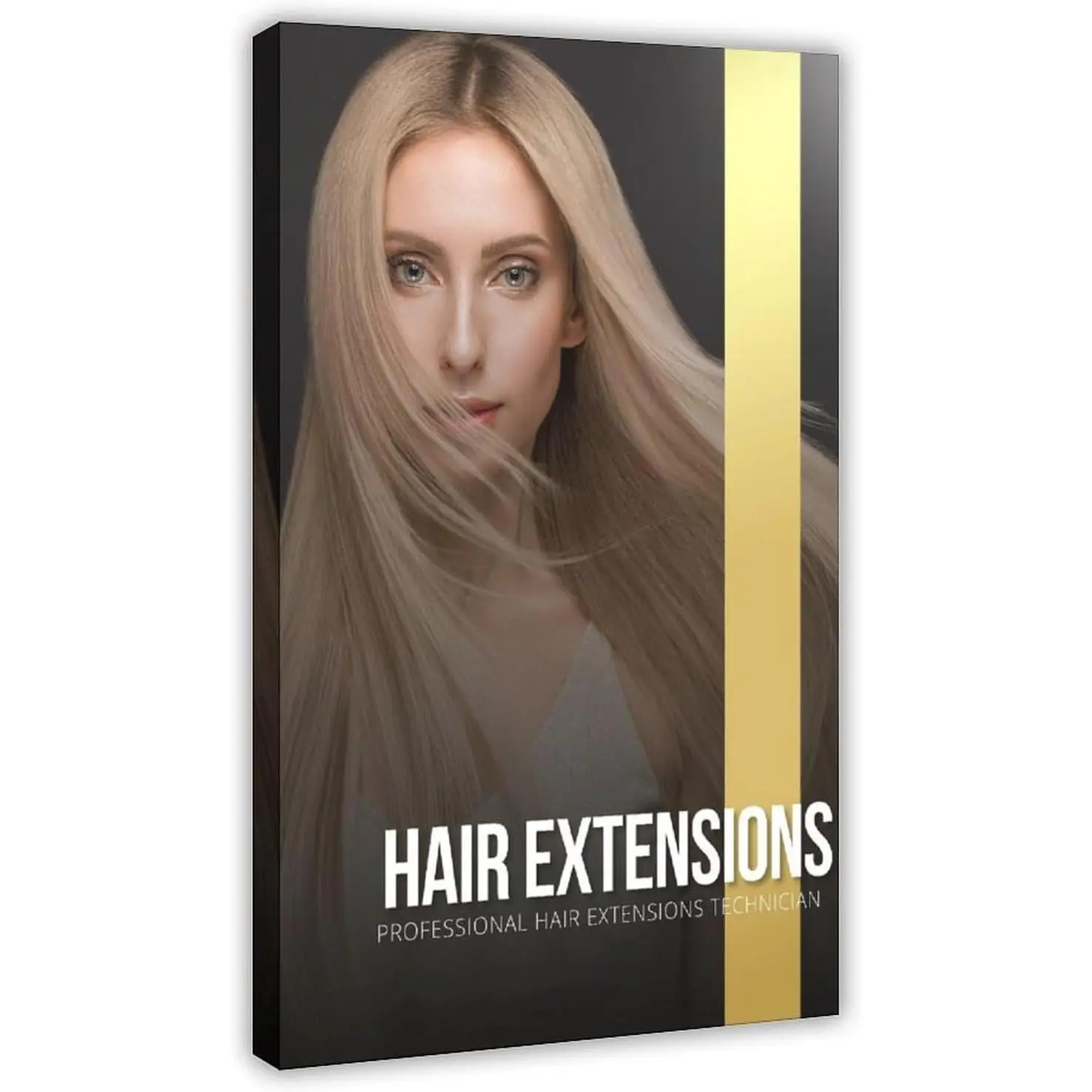 Hair Extensions Beauty Canvas Poster Wall Art Prints Room Aesthetic Murals Bedroom And Living Decorations