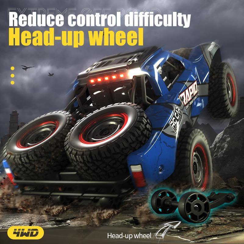 High-Speed RC Car Set, Brushless or Brushed Four-Wheel Drive, Drift 2.4g Remote Control Toy, Outdoor Play, Christmas Gift for Ages 14+, Brushless RC Cars